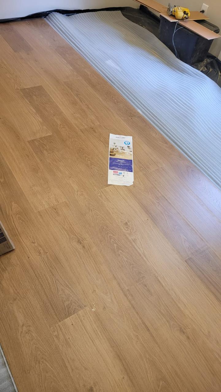 Piso instalado pela CR Service